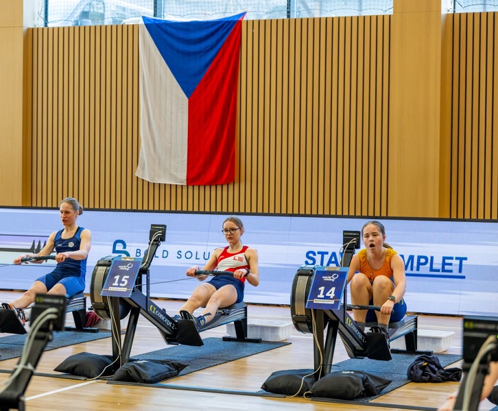 Úspěchy veslařů Labské akademie veslování na MMČR v Brandýse
