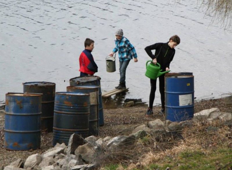 Aby měli na Brněnské přehradě odkud vyrážet na vodu Aby měli na Brněnské přehradě odkud vyrážet na vodu