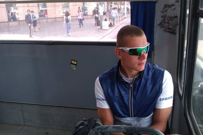 Kornel Altman na ME v Bělehradě (Foto Jakub Paroulek)