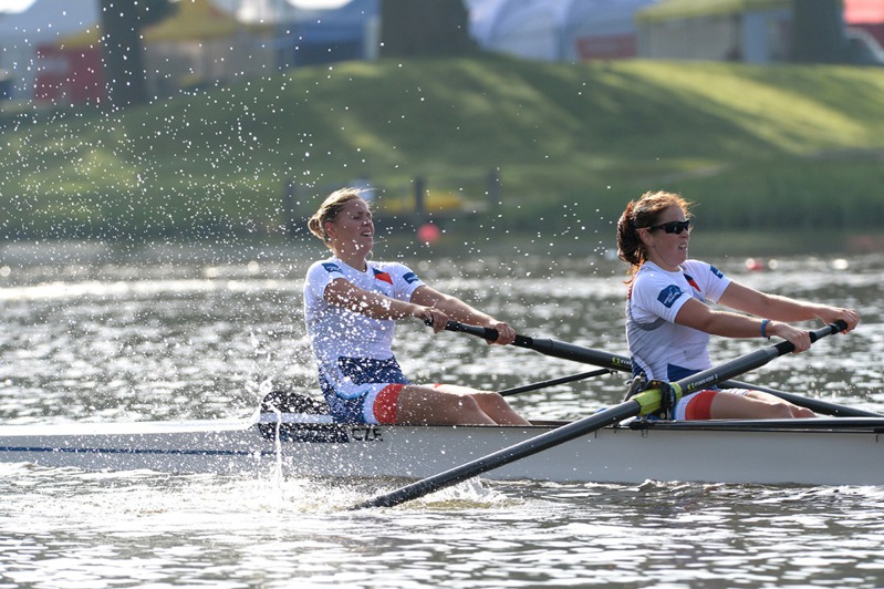 Martina Stillerová a Kateřina Kopecká v semifinále