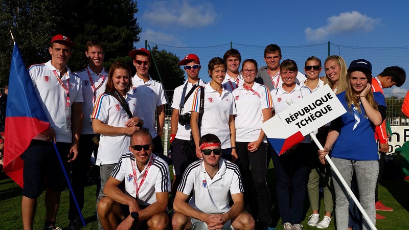 Větší část české výpravy (Foto Josef Lukš)