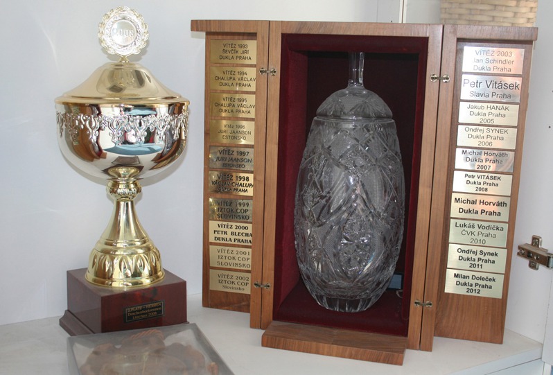 Ceněná jindřichohradecká trofej (Foto Zdeněk Paroulek)
