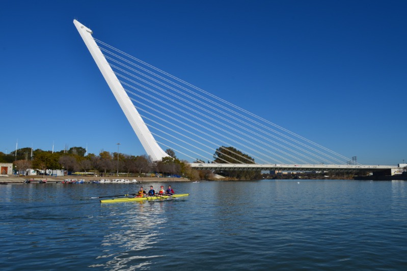 Český noncox nedaleko Puente del Alamillo 