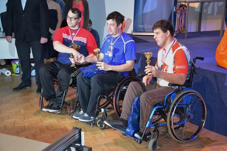 Handicapovaní sportovci v Olomouci (Foto Zdeněk Paroulek)