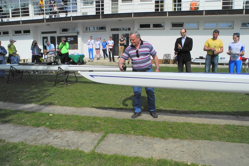 S vedením ČVK loď pokřtil Jaromír Doubek mladší S vedením ČVK loď pokřtil Jaromír Doubek mladší