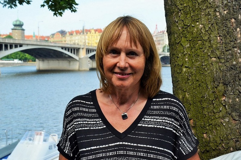 Jubilantka Olina Pěkná (Foto Zdeněk Paroulek)