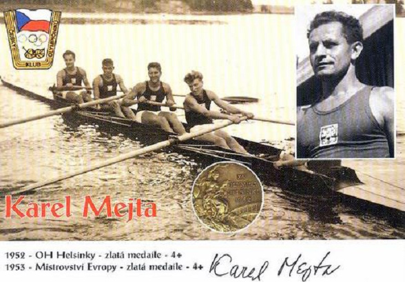 Karel Mejta v proslulé třeboňské čtyřce (Foto archiv)