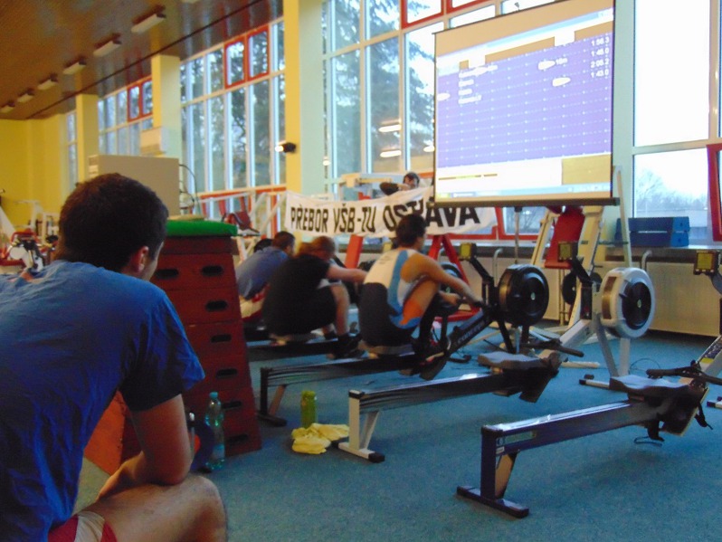Akademický přebor se jel ve fitcentru KTVS VŠB-TUO