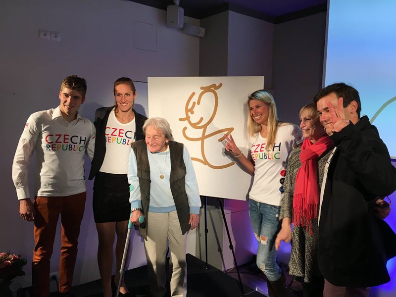 I Mirka prezentuje „zátopovský"  styl OH 2016 (Foto Olympic.cz)