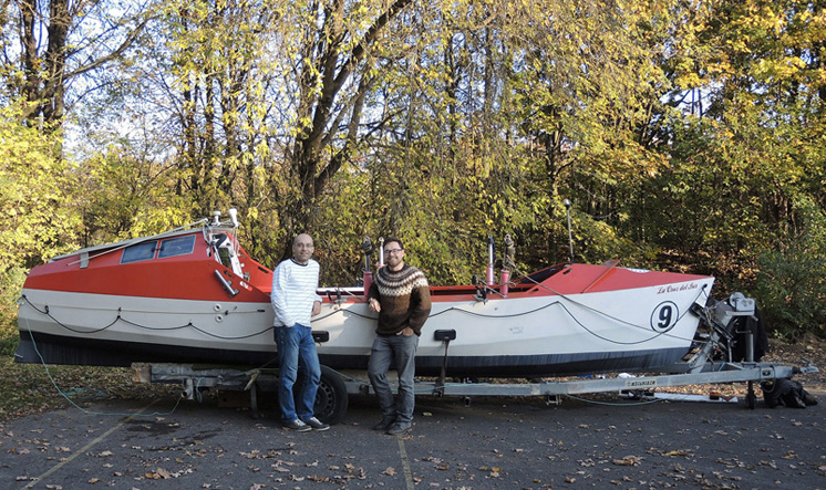 Mořská veslice našla útočiště v Praze