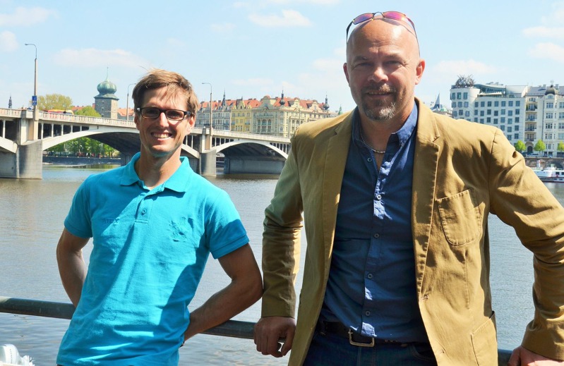 Ondřej Vetešník s Václavem Chalupou Ondřej Vetešník s Václavem Chalupou