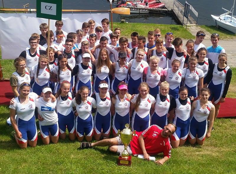 Vítězný tým s Vítem Kučerou (Foto Jan Navrátil)