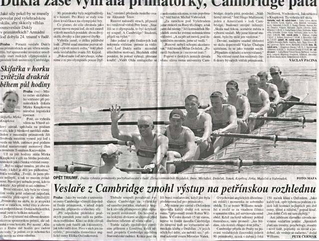 Dukal zase vyhrála primátorky
Dukal zase vyhrála primátorky