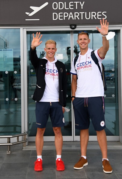 Odlet veslařů na olympijské hry Tokio 2020