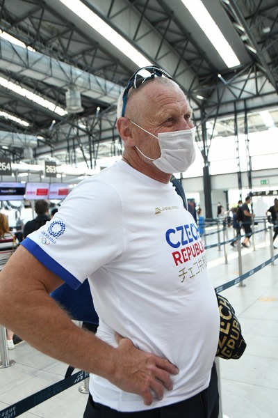 Odlet veslařů na olympijské hry Tokio 2020