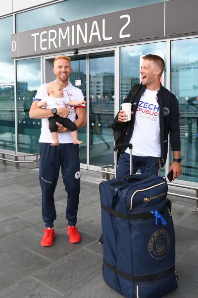 Odlet veslařů na olympijské hry Tokio 2020