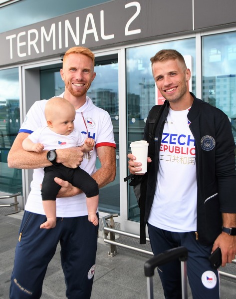 Odlet veslařů na olympijské hry Tokio 2020
