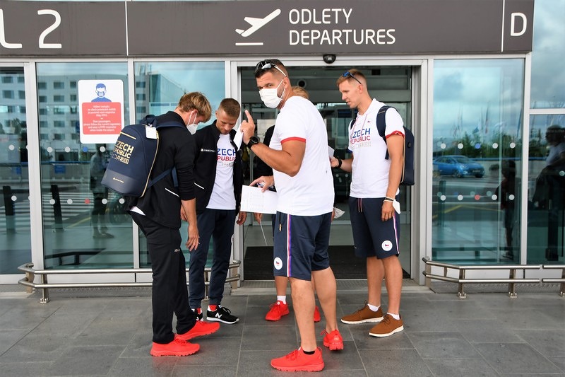 Odlet veslařů na olympijské hry Tokio 2020