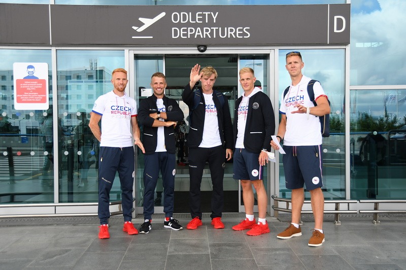 Odlet veslařů na olympijské hry Tokio 2020