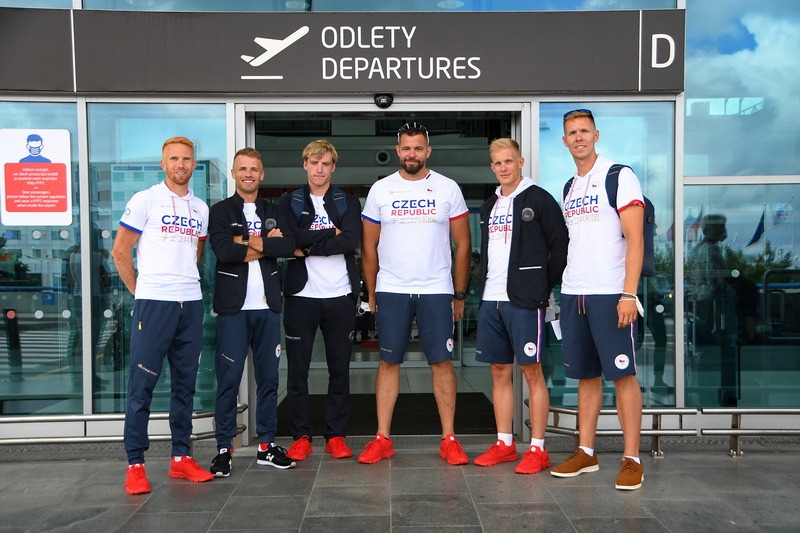 Odlet veslařů na olympijské hry Tokio 2020