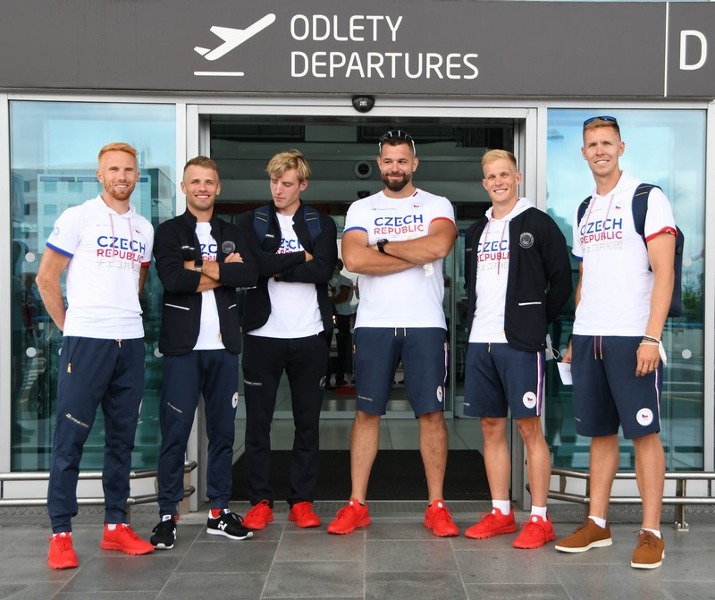 Odlet veslařů na olympijské hry Tokio 2020