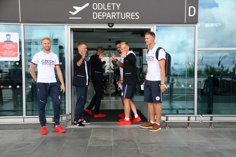Odlet veslařů na olympijské hry Tokio 2020