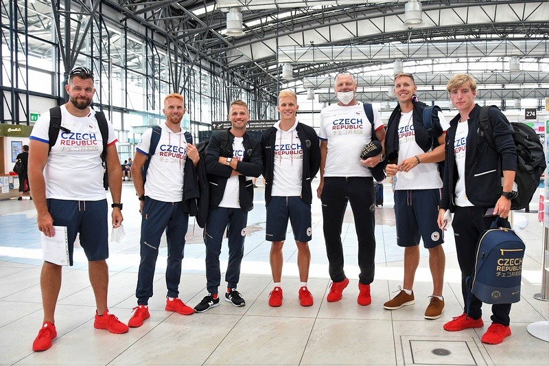 Odlet veslařů na olympijské hry Tokio 2020