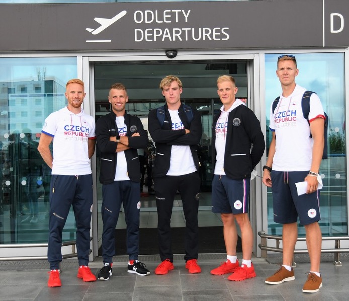 Odlet veslařů na olympijské hry Tokio 2020